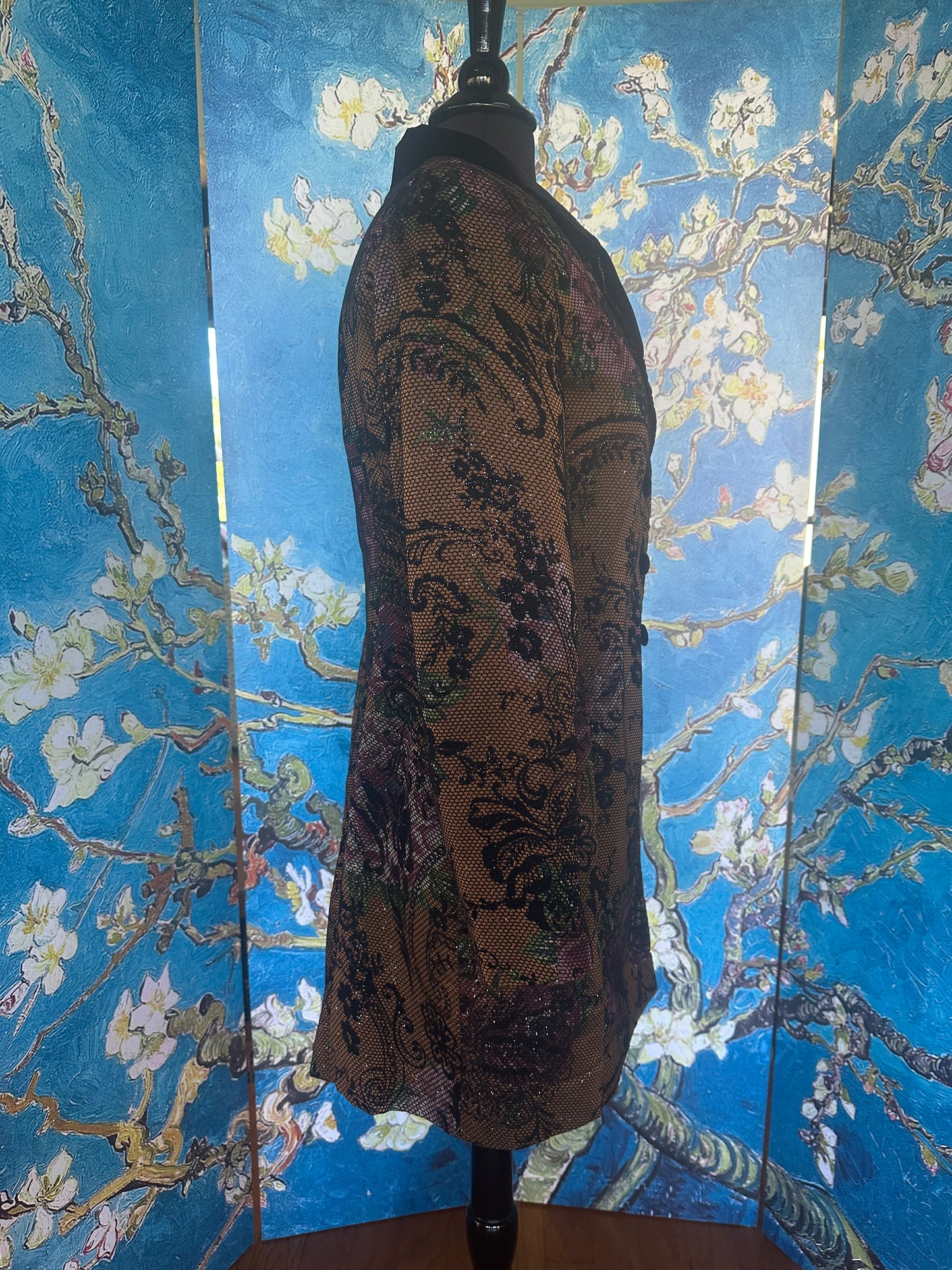 Vintage Mary McFadden Floral Jacket