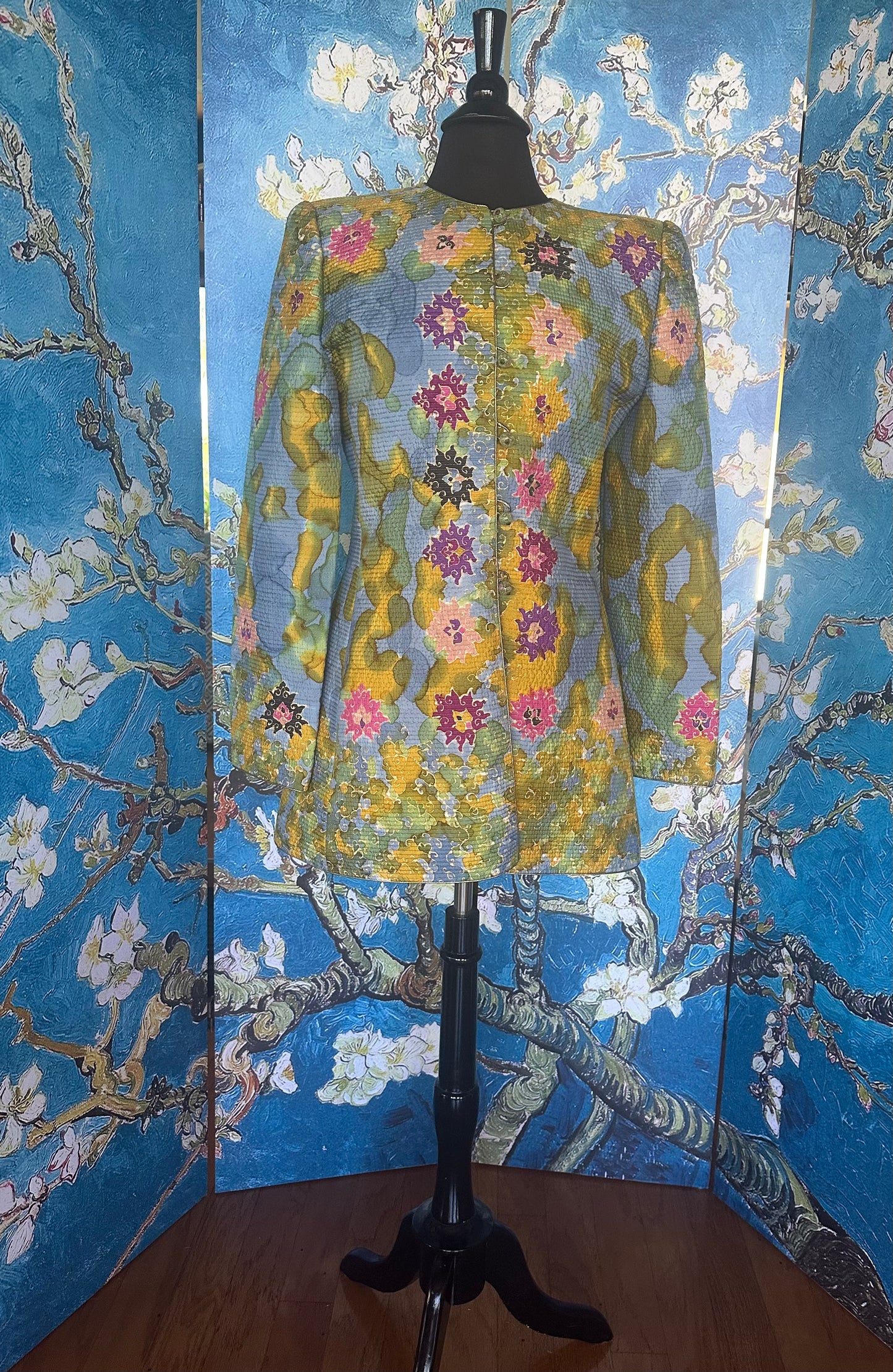 Vintage Mary McFadden Couture Textured Jacket