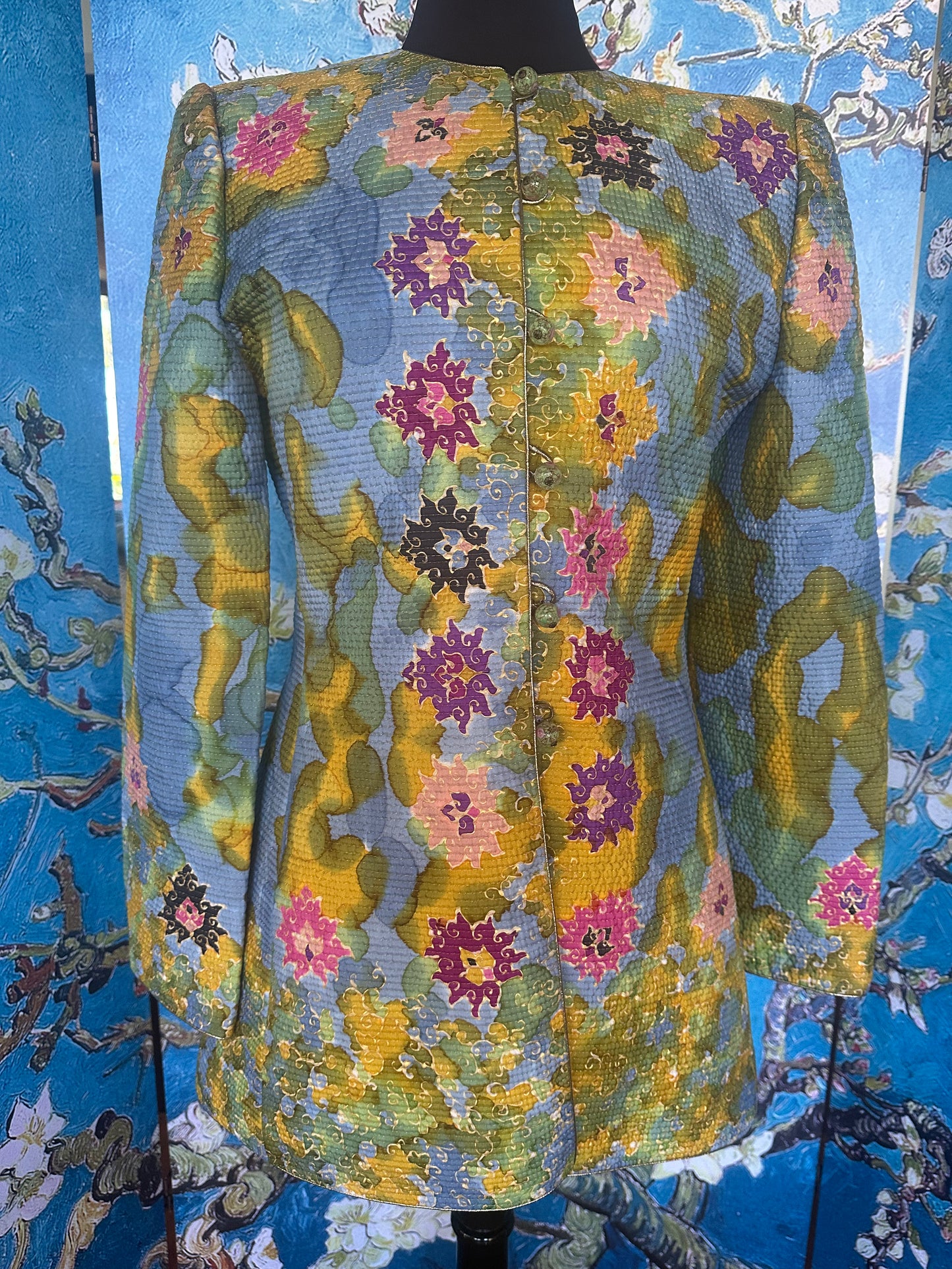 Vintage Mary McFadden Couture Textured Jacket