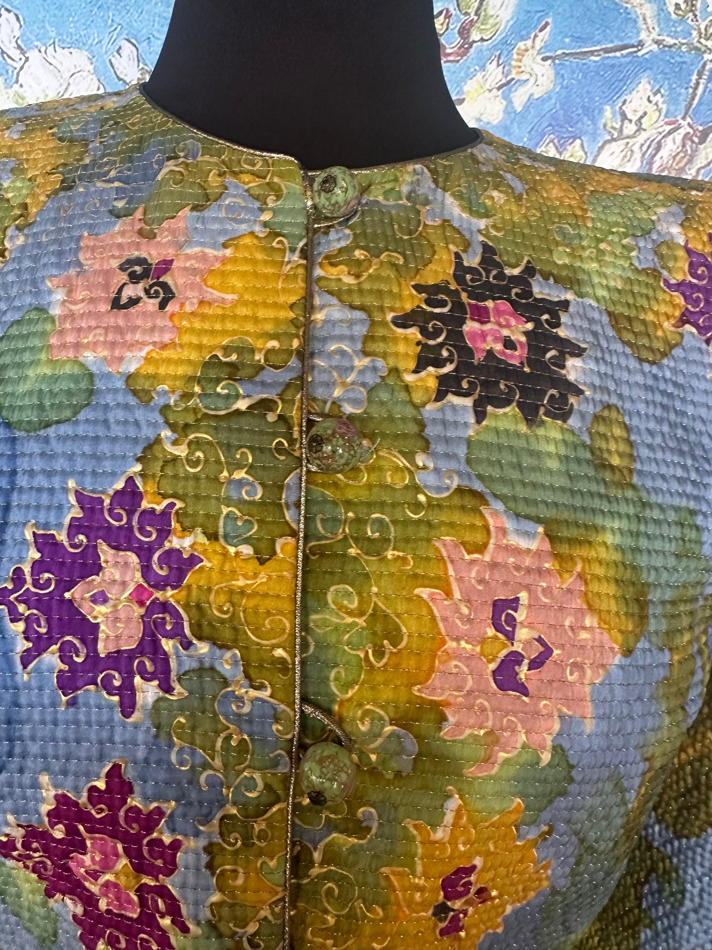 Vintage Mary McFadden Couture Textured Jacket