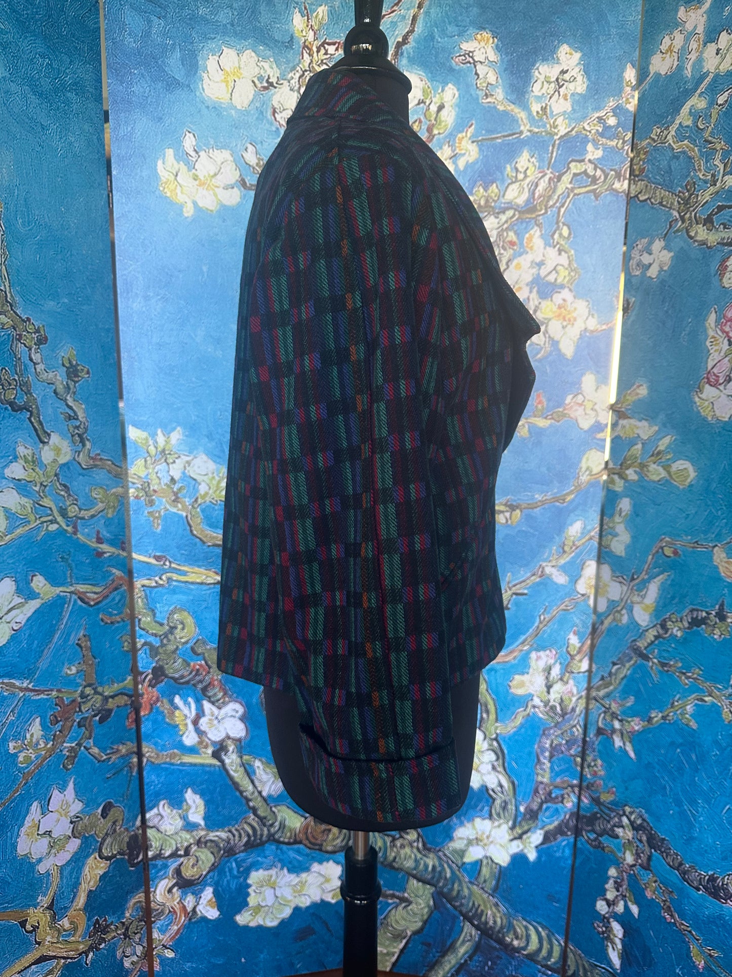Vintage Mary McFadden Patterned Jacket