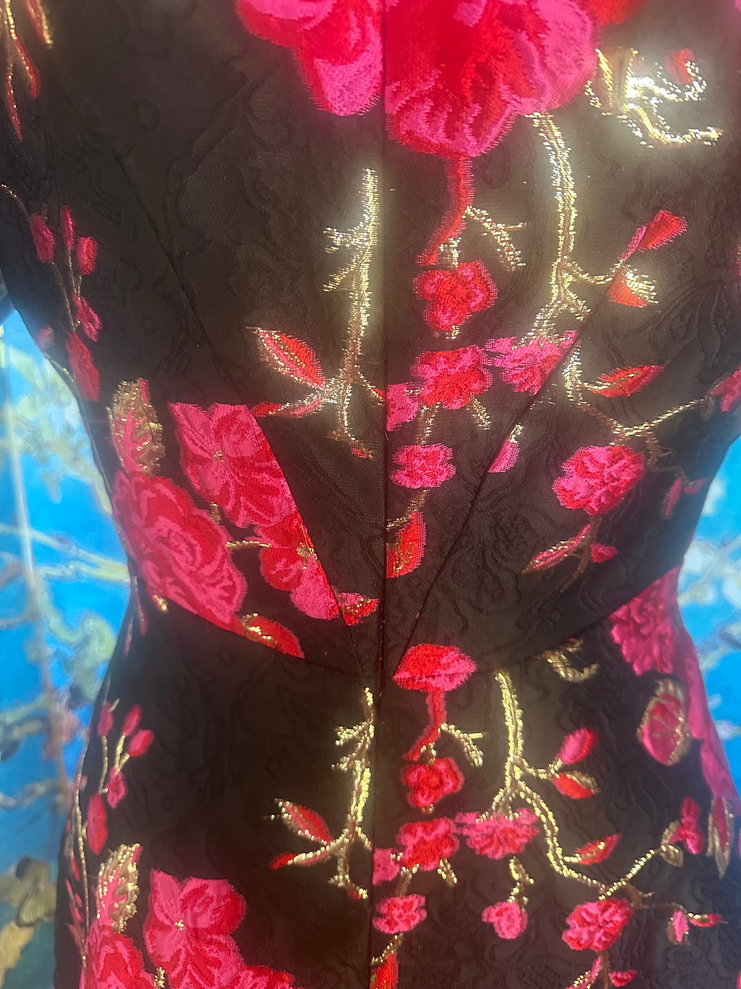Chinese Lantern Dress designed by Timmithea