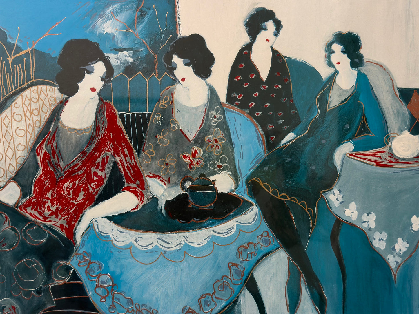 Tarkay Itzchak Painting