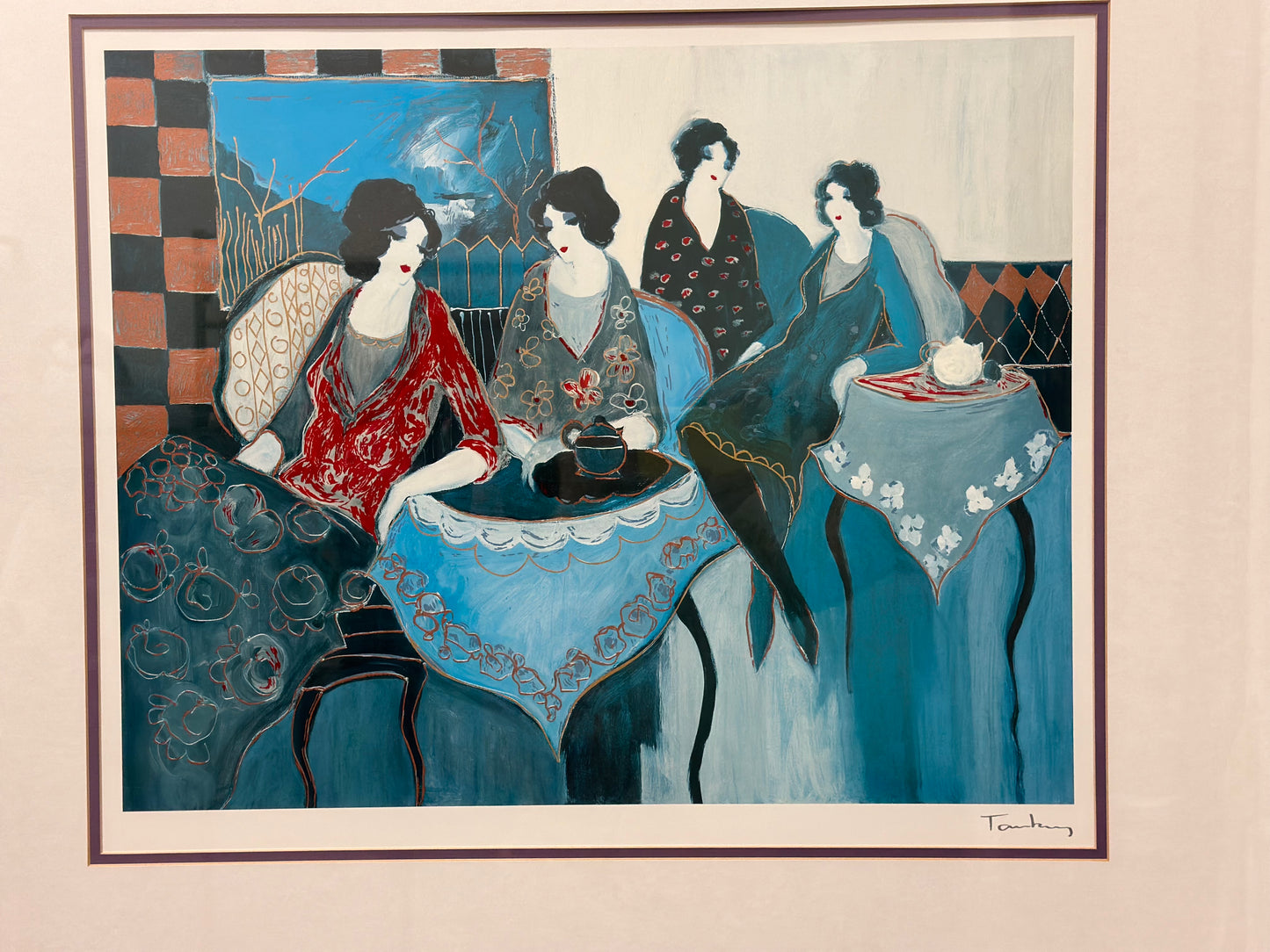 Tarkay Itzchak Painting