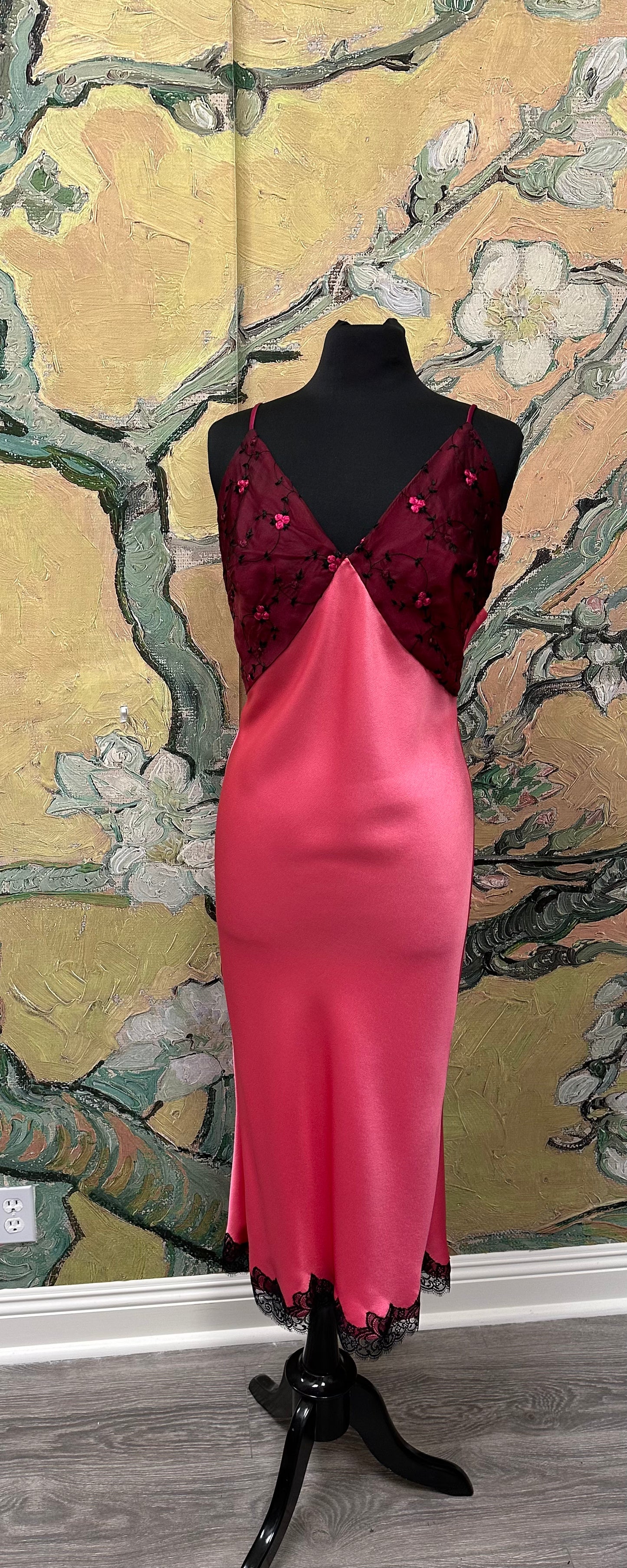Petite Rose Slip Dress