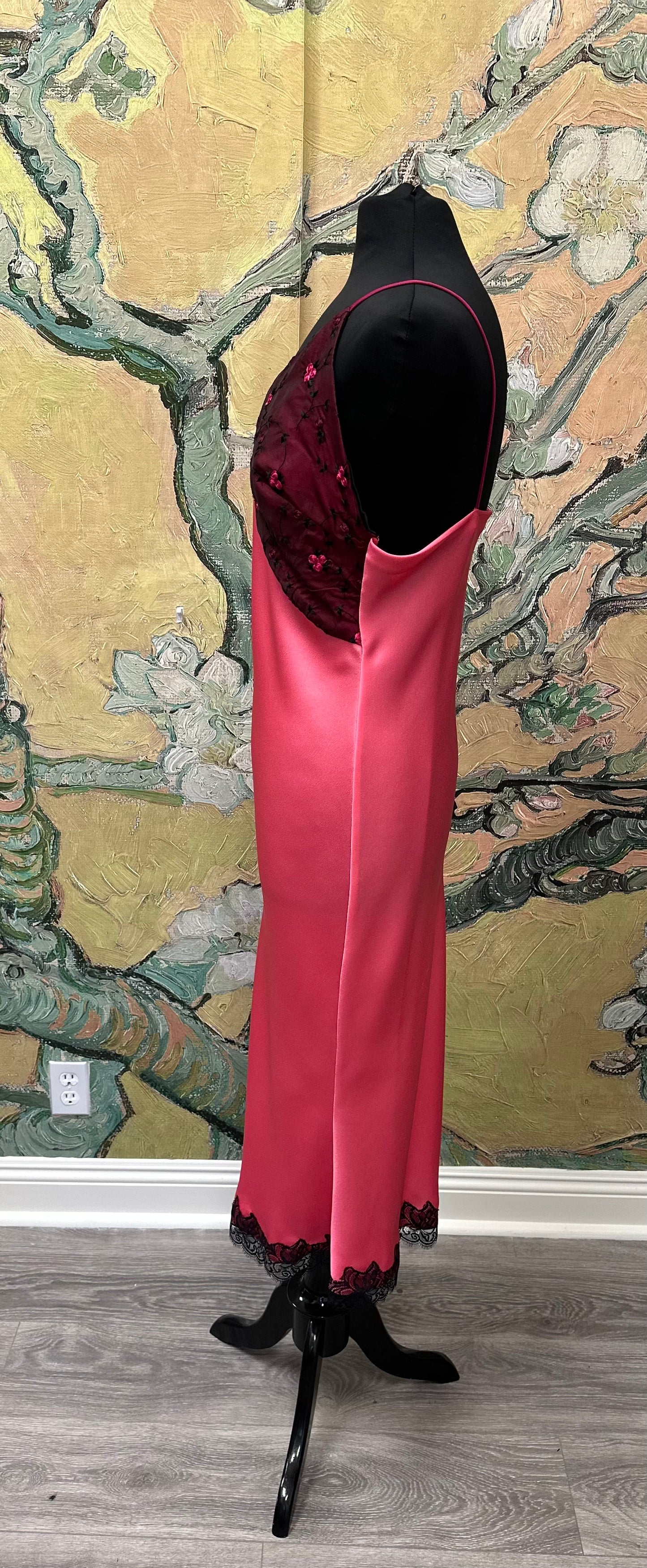 Petite Rose Slip Dress