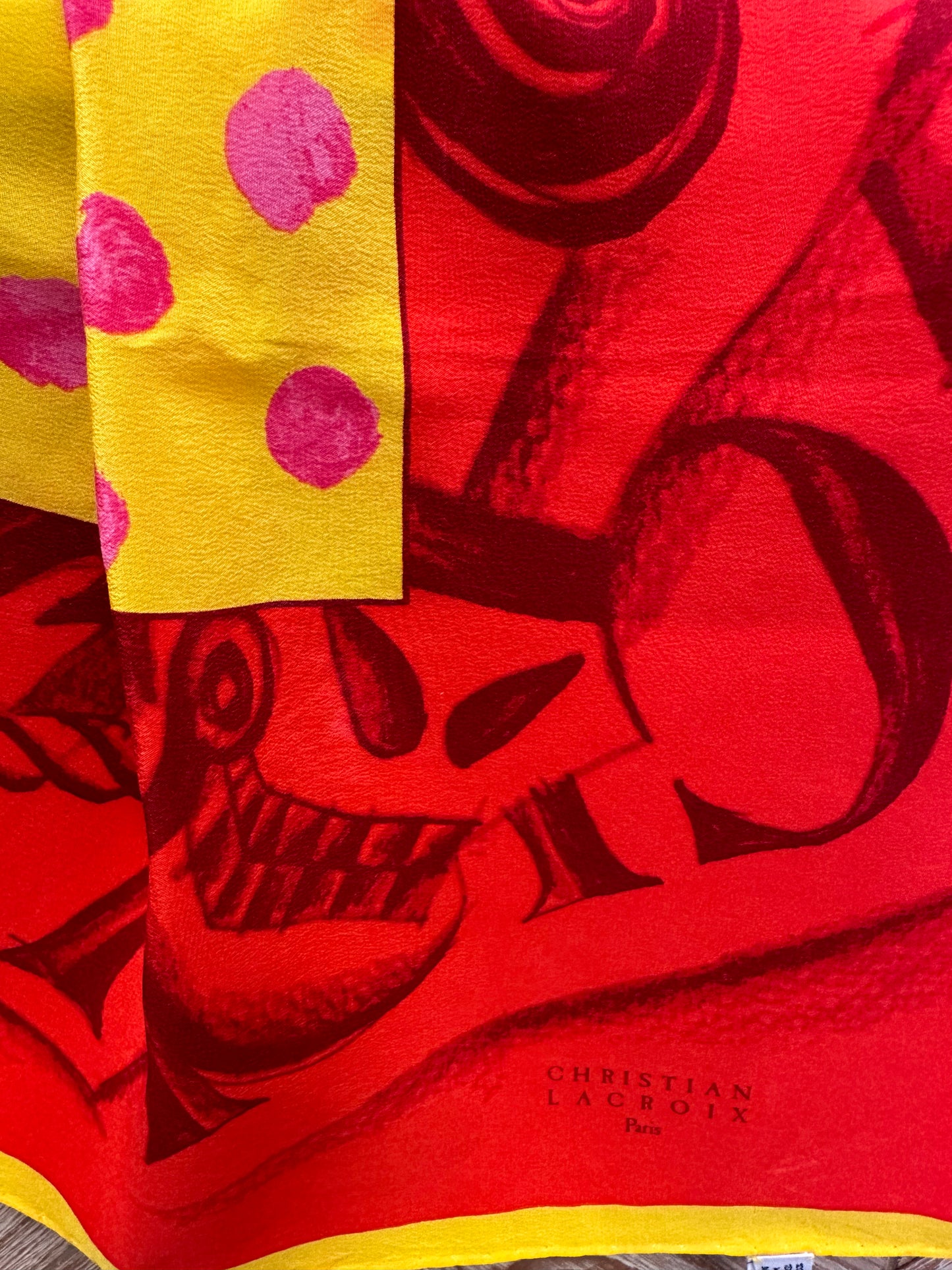 Vintage Christian La Croix Scarf
