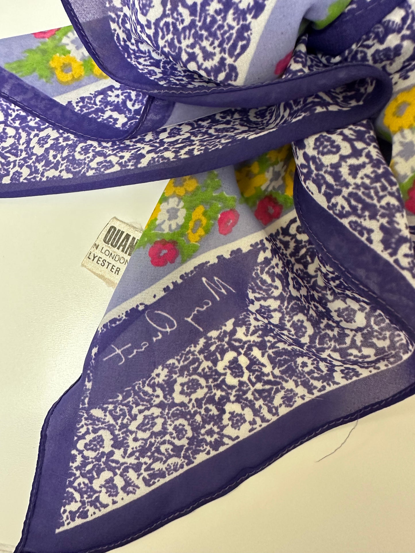 Vintage Mary Quant Scarf