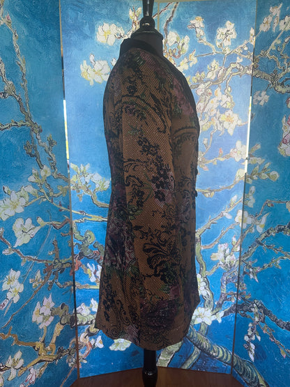 Vintage Mary McFadden Floral Jacket