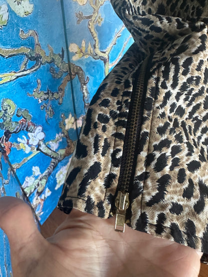 Vintage Mary McFadden Cheetah Print Jacket