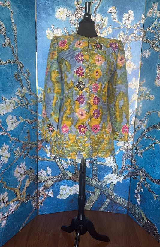 Vintage Mary McFadden Couture Textured Jacket