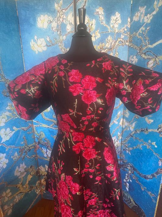 Chinese Lantern Dress designed by Timmithea